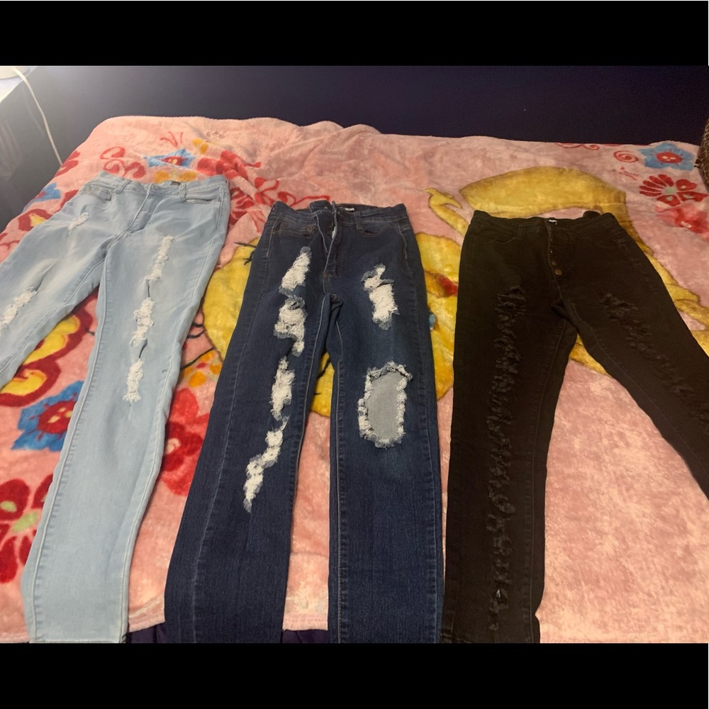 11/12 Fashion nova jean 3 pk bundle